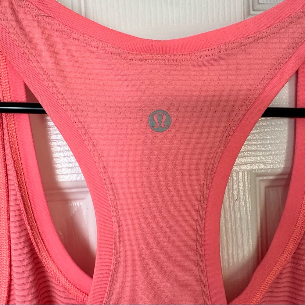 Lululemon swiftly Tech tank coral 12